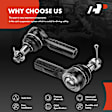 APCA4780 2x Outer Steering Tie Rod End