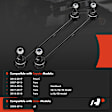 APCA4790 2x Front Stabilizer Bar Link