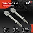 APCA4801 2 Pcs Front Inner Tie Rod End