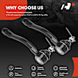 APCA4878 2 Pcs Left & Right Outer Tie Rod End