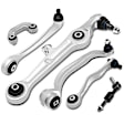 APCA4883 6 Pcs Control Arm with Ball Joint & Tie Rod End & Sway Bar Link