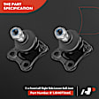APCA4903 6x Control Arm & Ball Joint & Sway Bar Link