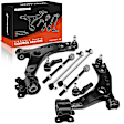 APCA4966 8 Pcs Control Arm & Stabilizer Bar Link & Tie Rod End