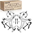 APCA4978 12 Pcs Control Arm & Sway Bar Link & Tie Rod End