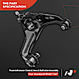 APCA5133 6 Pcs Control Arm with Ball Joint & Sway Bar Link