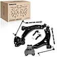 APCA5153 8 Pcs Control Arm with Ball Joint & Sway Bar Link & Tie Rod End