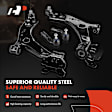 APCA5153 8 Pcs Control Arm with Ball Joint & Sway Bar Link & Tie Rod End