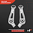2021 Lincoln Aviator - Front, Driver and Passenger Side, Lower, Rearward Control Arm Kit, It Fits the Model from 5/6/2019.