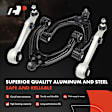 APCA5184 8 Pcs Suspension Control Arm with Ball Joint Assembly