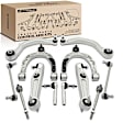 APCA5194 12 Pcs Control Arm & Stabilizer Bar Link & Tie Rod End