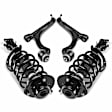 APCA5245 4 Pcs Front Complete Strut & Coil Spring Control Arm Kit