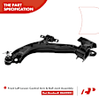 APCA5246 2 Pcs Front Lower Control Arm with Ball Joint