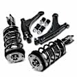 APCA5250 6 Pcs Front Complete Strut & Coil Spring Control Arm Kit