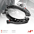 APCA5261 4 Pcs Front Complete Strut & Coil Spring Control Arm Kit