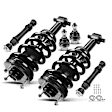 APCA5295 6 Pcs Front Complete Strut & Coil Spring Control Arm Kit