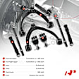 APCA5298 14 Pcs Front CV Axle Hub Bearing Control Arm Kit