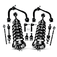 APCA5302 12 Pcs Front Complete Strut & Coil Spring Control Arm Kit