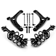 APCA5303 10 Pcs Front Complete Strut & Coil Spring Control Arm Kit