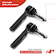 APCA5303 10 Pcs Front Complete Strut & Coil Spring Control Arm Kit