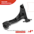 APCA5304 4 Pcs Front Complete Strut & Coil Spring Control Arm Kit