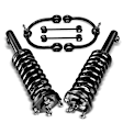 APCA5326 6 Pcs Front Complete Strut & Coil Spring Control Arm Kit