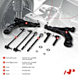 APCA5364 10 Pcs Front Wheel Hub Bearing & Control Arm Kit