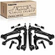 APCA5463 8 Pcs Control Arm & Sway Bar Link & Tie Rod End