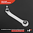 APCA5494 2 Pcs Rear Upper Rearward Control Arm with Ball Joint
