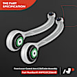 APCA5503 2 Pcs Front Lower Forward Control Arm