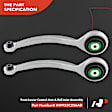 APCA5503 2 Pcs Front Lower Forward Control Arm
