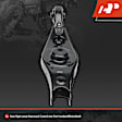 APCA5615 Rear Passenger Lower Rearward Control Arm with Ball Joint