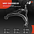 1-Pc Control Arm and Ball Joint Kit, Front Driver Lower with Ball Joint A-Premium APCA5662