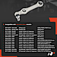 2018 Mercedes Benz E300 - Front, Driver or Passenger Side, Lower, Rearward Control Arm,  With Front Coil, With Rear Coil, AWD (All Wheel Drive), Front Lower Rearward Side, AWD