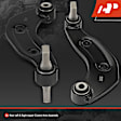 APCA5876 2 Pcs Rear Upper Control Arm