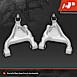 APCA5910 2 Pcs Rear Upper Control Arm with Ball Joint Assembly