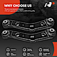 APCA5951 2 Pcs Suspension Control Arm
