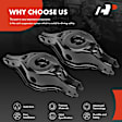 APCA5953 2 Pcs Rear Lower Rearward Control Arm