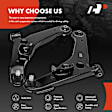 APCA5998 2 Pcs Front Lower Control Arm & Ball Joint Assembly