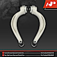 APCA6033 2 Pcs Front Lower Rearward Control Arm with Ball Joint