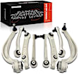 APCA6052 8 Pcs Front Control Arms & Ball Joint Assembly