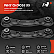 APCA6055 2 Pcs Rear Lower Forward Control Arm