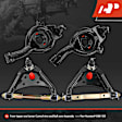 APCA6079 4 Pcs Front Upper & Lower Control Arm Kit