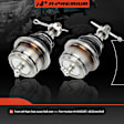 APCA6082 2 Pcs Front Lower Ball Joint