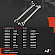 APCA6087 2 Pcs Front Stabilizer Bar Link