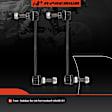 APCA6097 2 Pcs Front Stabilizer Bar Link