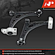 APCA6101 2 Pcs Front Lower Control Arm