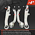 APCA6103 4 Pcs Front Lower Forward & Rearward Control Arm with Ball Joint