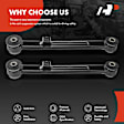 APCA6127 2 Pcs Rear Upper Control Arm