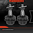 APCA6183 2 Pcs Front Upper Ball Joints