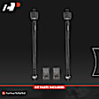 APCA6184 2 Pcs Front Inner Tie Rod End
